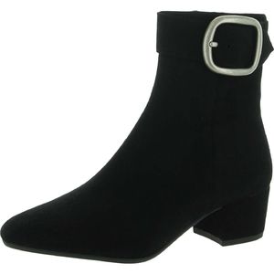 Coach Cassandra Bootie / Ankle Boot Black Suede Size 7